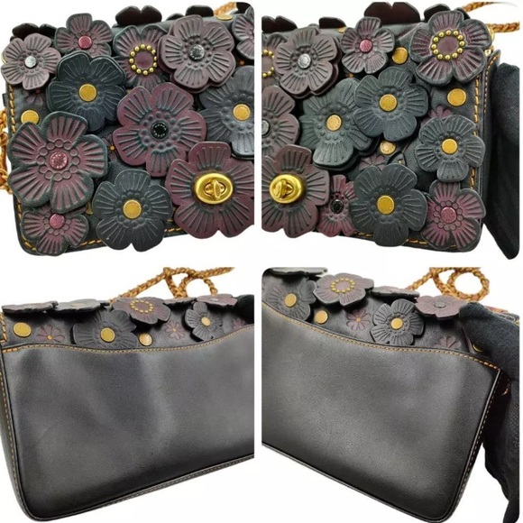 ISO A MATCHING COACH TEA ROSE SHOULDER STRAP TO match THIS TEA ROSE DINKY BAG - Picture 8 of 14